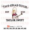 The Eras Music Embroidery Design – Taylor Swift Trending Machine Embroidery Design File