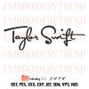 Speak Now Embroidery, Taylor Swift Embroidery Design File