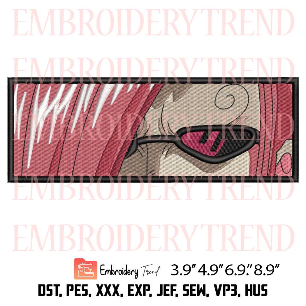 Vinsmoke Ichiji Eyes Embroidery Design - Anime One Piece Machine Embroidery Design
