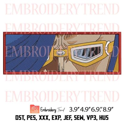 Vinsmoke Niji Eyes Embroidery Design – Anime One Piece Machine Embroidery Design