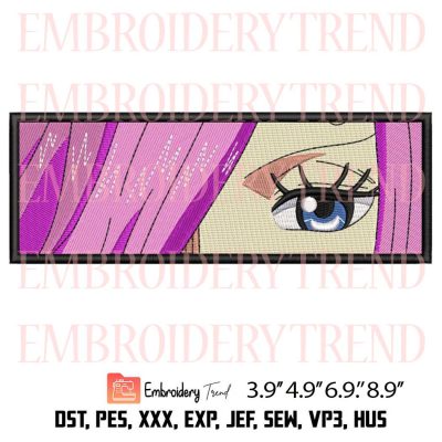 Vinsmoke Reiju Eyes Embroidery – Anime One Piece Machine Embroidery Design