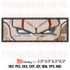 Dragon Ball Cooler Eyes Embroidery – Anime Machine Embroidery Design