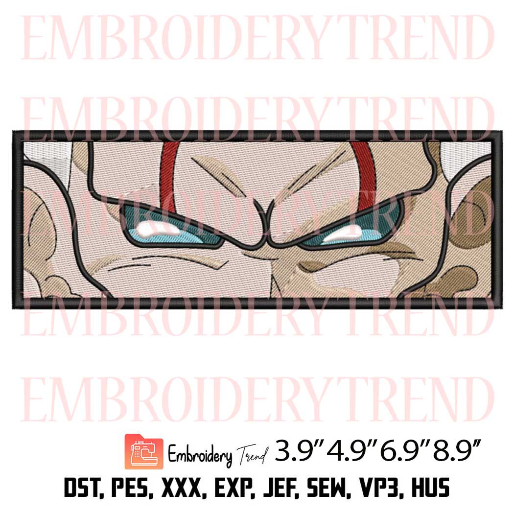 Dragon Ball Baby Eyes Embroidery - Anime Machine Embroidery Design