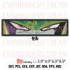 Dragon Ball Dr Gero Eyes Embroidery – Anime Machine Embroidery Design