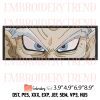 Dragon Ball Cell Eyes Embroidery – Anime Machine Embroidery Design