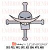 Sanji Jolly Roger Logo Embroidery File – Anime One Piece Machine Embroidery Design