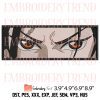 Jushiro Ukitake Eyes Embroidery – Anime Bleach Machine Embroidery Design