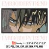Orochimaru Eyes Embroidery Design – Anime Naruto Machine Embroidery File