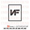 NF Hope Tour Embroidery Design – NF Rapper Machine Embroidery File