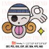 Brook Jolly Roger Embroidery File – Anime One Piece Machine Embroidery Design
