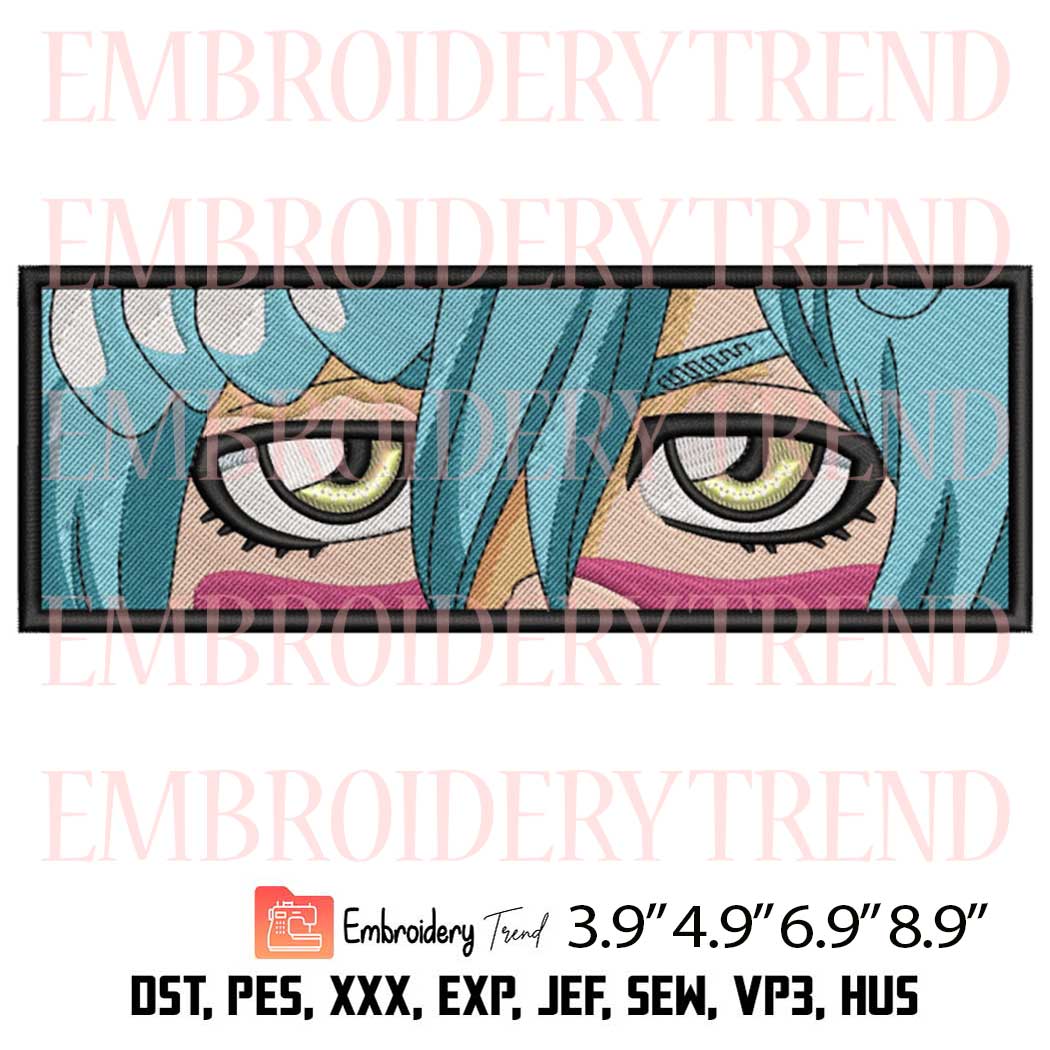 Nelliel Eyes Embroidery – Anime Bleach Machine Embroidery Design