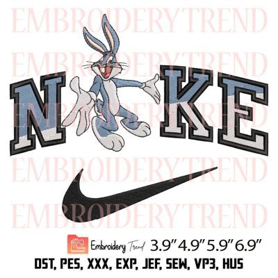 Nike Bugs Bunny Basketball Embroidery, Bugs And Lola Couple Design File