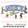 Nike Mike and Sully Embroidery Design – Cartoon Monster Embroidery Digitizing File