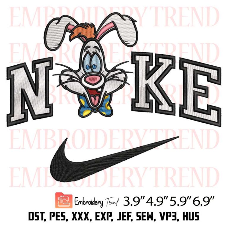 Nike Roger Rabbit Embroidery Design Disney Machine Embroidery Design File