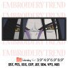 Abarai Renji Eyes Embroidery Design – Anime Bleach Machine Embroidery File