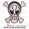 Basil Hawkins Jolly Roger Embroidery – Anime One Piece Machine Embroidery Design