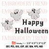 Halloween Lollipops Horror Embroidery Design – Halloween Candy Embroidery Digitizing File