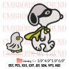 Nike Snoopy Pumpkin Embroidery Design – Halloween Embroidery Digitizing File
