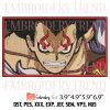 Zoro Eyes Anime Embroidery Design – Anime One Piece Embroidery Digitizing File