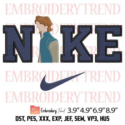 Nike Flynn Rider Embroidery Design – Couple Rapunzel and Flynn Rider Embroidery Digitizing File