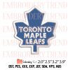 Nike Toronto Maple Leafs Embroidery Design – NHL Hockey Embroidery Digitizing File