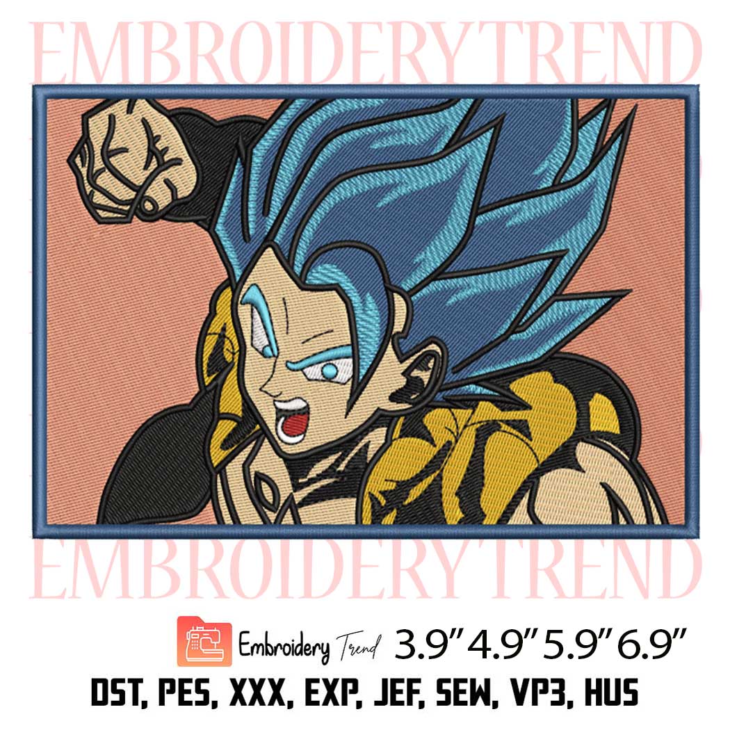 Luffy Gear 5 Style Embroidery Design – Anime One Piece Cool