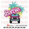 Barbie & Ken Embroidery Design – Barbie Movie Embroidery Digitizing File