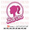Ken Embroidery Design – Barbie Movie Embroidery Digitizing File