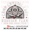 Camp Crystal Lake Running Team Embroidery Design – Friday the 13th Embroidery Digitizing File