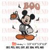 Halloween Peanuts Snoopy Mummy Embroidery Design – Funny Halloween Embroidery Digitizing File