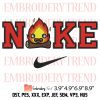 Nike Double Embroidery Design – Nike Swoosh Embroidery Digitizing File