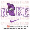 Nike x Cinnamoroll Ghost Embroidery Design – Halloween Sanrio Embroidery Digitizing File