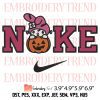 Cinnamoroll Halloween Embroidery Design – Cute Halloween Embroidery Digitizing File