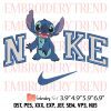 Nike Disney Piglet Embroidery Design – Winnie the Pooh Embroidery Digitizing File
