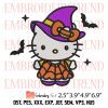 Kuromi Pumpkin Embroidery Design – Halloween Sanrio Embroidery Digitizing File