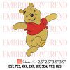 Nike Disney Roo Embroidery Design – Winnie the Pooh Embroidery Digitizing File