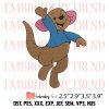 Nike Disney Rabbit Embroidery Design – Winnie the Pooh Embroidery Digitizing File