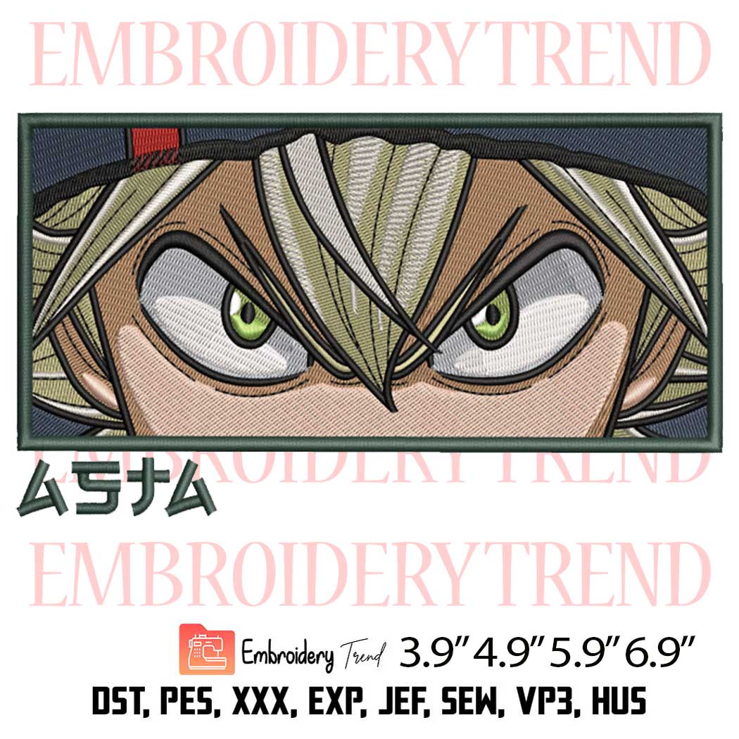 Demon Asta embroidery design file/Anime Embroidery Design Fi - Inspire  Uplift