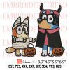 Cute Cat Ghost Halloween Embroidery Design – Funny Halloween Embroidery Digitizing File