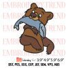 Nike Brother Bear Koda Embroidery Design – Disney Koda Embroidery Digitizing File