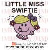 Swiftie EST 1989 Reputation Embroidery Design – Taylor Swift Embroidery Digitizing File