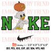 Nike Dewey Duck Halloween Embroidery Design – Huey Dewey and Louie Embroidery Digitizing File