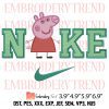 Peppa Pig Cartoon Embroidery Design –  Peppa Pig Cute Embroidery Digitizing File
