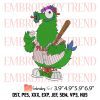 Phillies Phanatic Mascot Embroidery Design – Philadelphia Phillies Embroidery Digitizing File