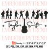 Taylor Swift Embroidery Design – The Eras Tour Embroidery Digitizing File