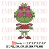 Baby Benito and Bad Bunny Christmas Embroidery Design, Cute Christmas Embroidery Digitizing File