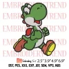 Goomba Embroidery Design, Super Mario Bros Game Embroidery Digitizing Pes File