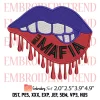 NFL Buffalo Bills Logo Embroidery Design, NFL Logo Football Embroidery Digitizing Pes File