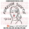 Im A Swiftie 1989 Taylor Swift Embroidery Design, Taylor Fan Gift Embroidery Digitizing Pes File