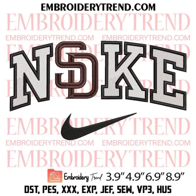 San Diego Padres x Nike Embroidery Design, MLB Baseball Embroidery Digitizing Pes File